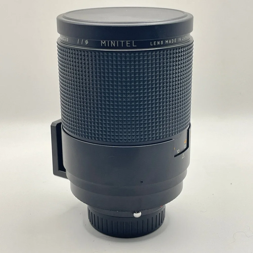 Spiratone Minitel 500mm f/8.0 Mirror Lens Made in Japan with Case and Filters